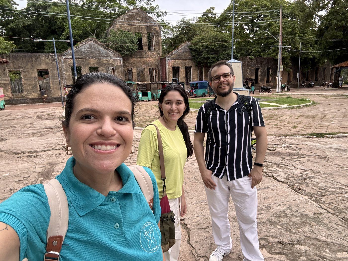 Equipe do projeto em visita de campo à Ilha de Cotijuba